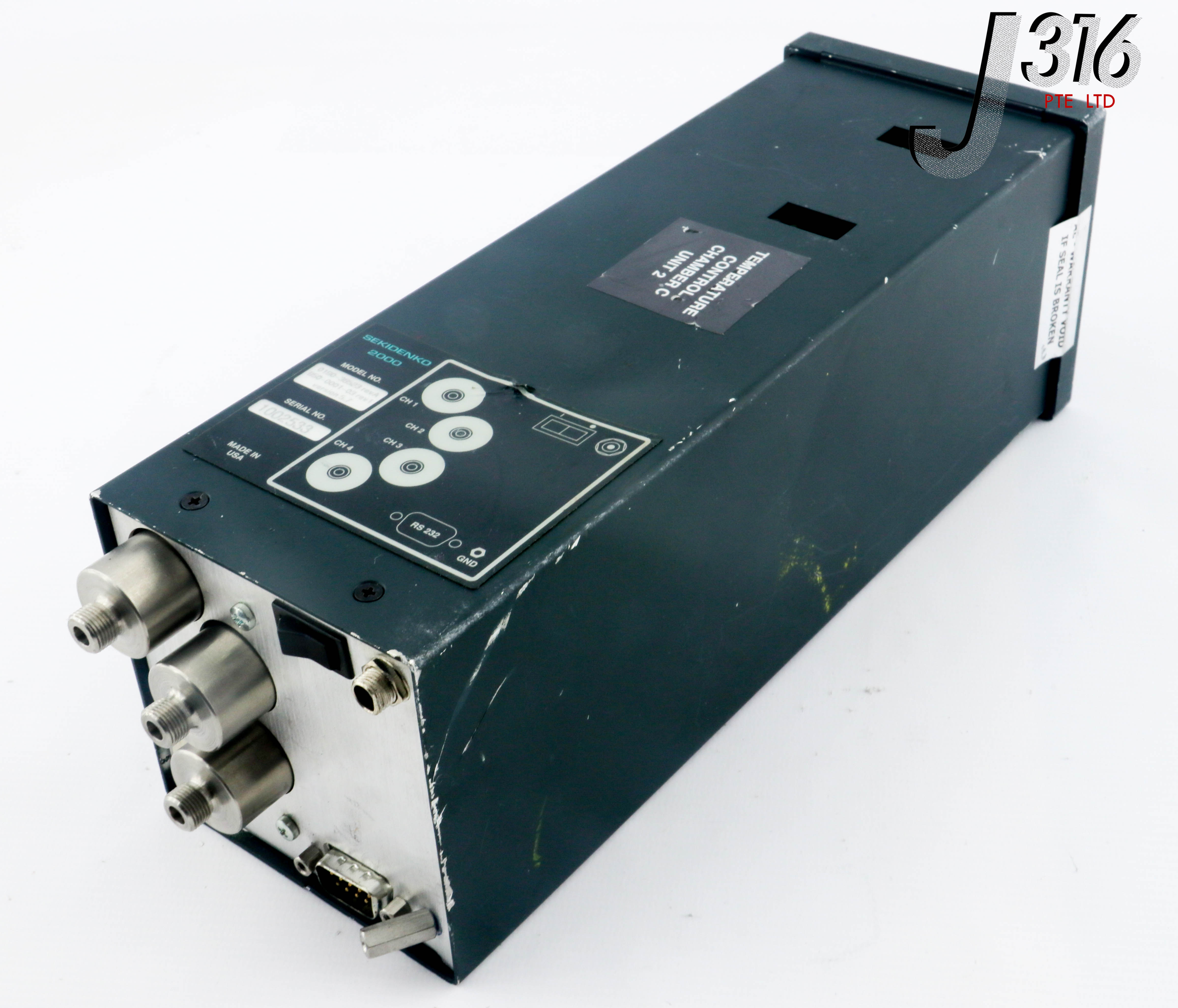 26265 APPLIED MATERIALS TEMP CTRL THERMOMETER,3 CH SEKIDENKO 2000